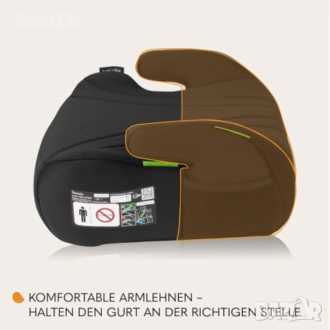 Детска седалка за кола Lionelo Luuk isize Black Carbon Бустер Столче за кола, снимка 4 - Столчета за кола и колело - 54440700