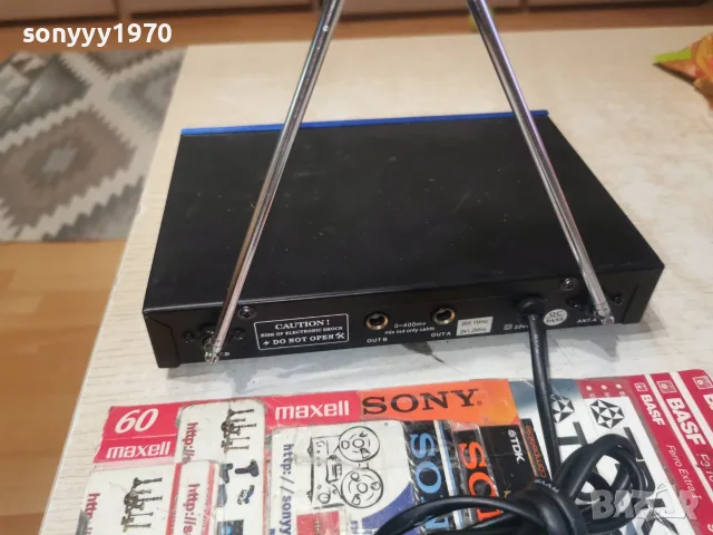 SHURE WM-502R 1607262041L1, снимка 2 - Приемници и антени - 55316669