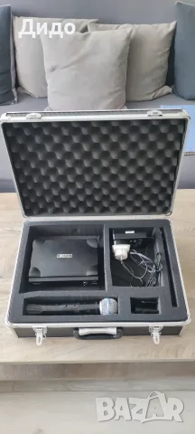 Biema UHF58II/SM1 безжична микрофонна система, снимка 2 - Микрофони - 55450329