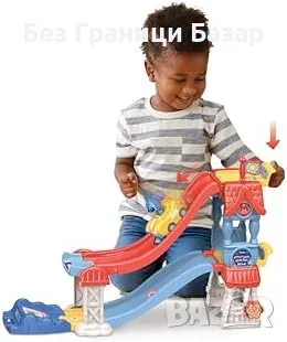 Нова Disney Stitch VTech Toot-Toot Drivers интерактивна играчка 1-5 г. музикален комплект с количка, снимка 3 - Образователни игри - 55564815