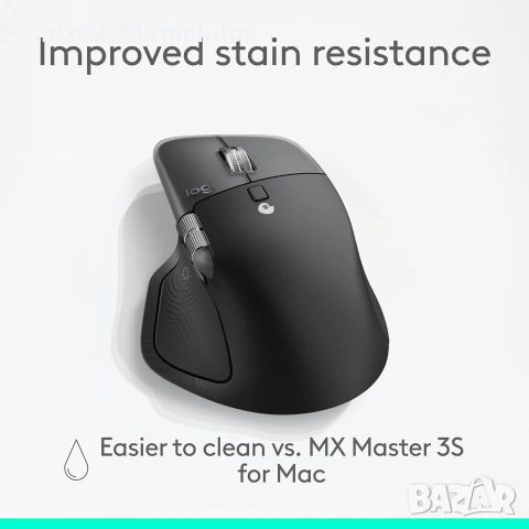 Мишка Logitech MX Master 4 for Mac Space Black, снимка 7 - Клавиатури и мишки - 55232457