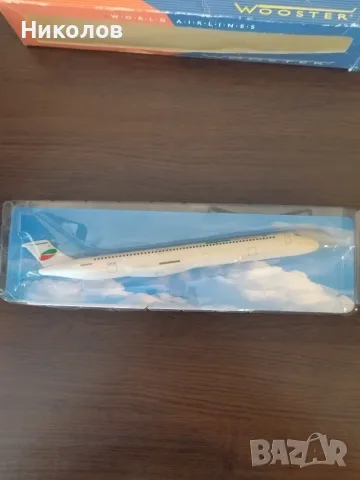 Продавам HERPA модел на самолет Bulgarian Air МD-82 1:200, снимка 5 - Колекции - 55516979
