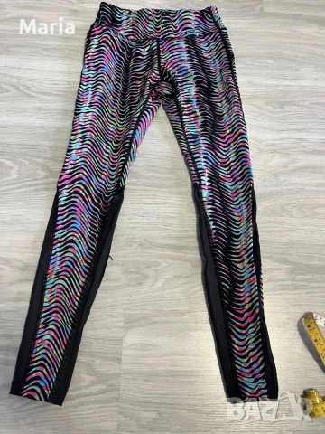 Nike Dri-FIT дамски спортен клин цветен размер S оригинал