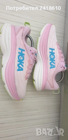 Hoka Bondi 8 Womens Size 40 2/3/ 25.5 см  НОВО! ОРИГИНАЛ! Дамски Маратонки!, снимка 10 - Маратонки - 54930728