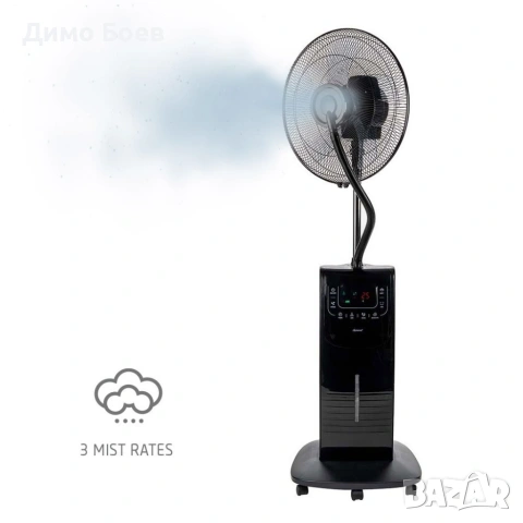 Вентилатор с водна мъгла 16" 7in1, 90W, мултифункционален, LED, дист. упр-е, снимка 2 - Вентилатори - 54529496