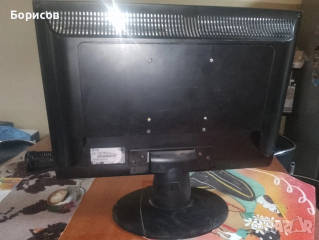 Продавам изгодно монитор 19 инча Sensy LCD19BAL-W 19, снимка 2 - Монитори - 54009931