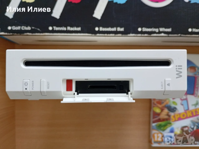 Nintendo Wii set with sport accessories, снимка 7 - Nintendo конзоли - 54669254