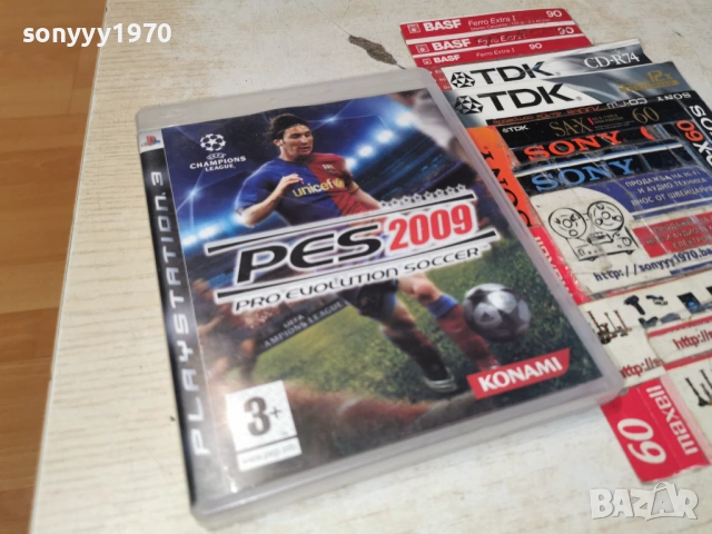SONY PS3 GAME PES 2009 1406261002H1E3R, снимка 14 - Игри за PlayStation - 54899080