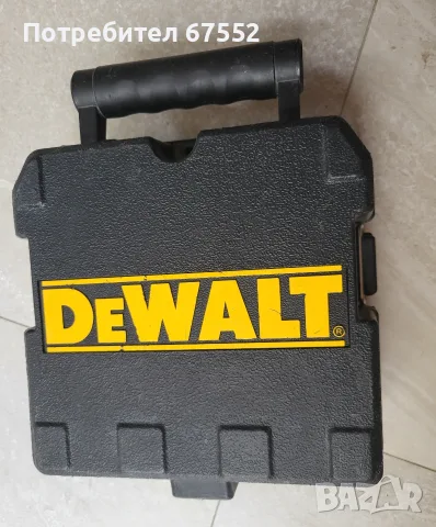 Dewalt DW088 линеен лазерен нивелир, червен. Цената е крайна!, снимка 6 - Други инструменти - 55653226