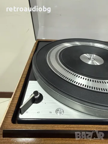 🔈Ретро колекционерски грамофон GRUNDIG PS-7 - Dual 1219 - профилактиран🔈, снимка 6 - Грамофони - 55541772