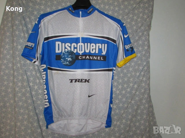 вело джърси Nike Trek USA team offcial , L размер Discovery Channel МТБ Nalini Cofidis Italy, снимка 2 - Велосипеди - 54854252