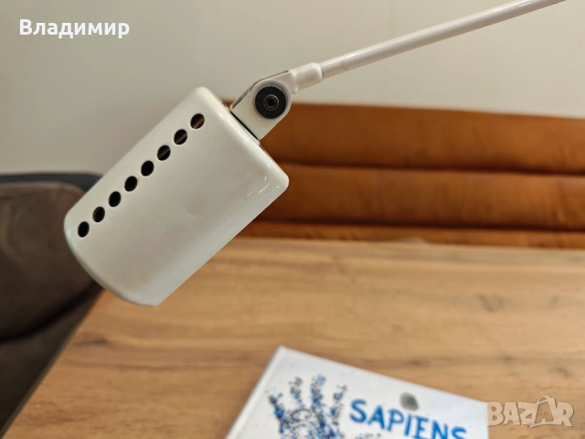 Винтидж настолна лампа Lumina Daphine - италианска дизайнерска класика от Томазо Чимини, снимка 5 - Други ценни предмети - 54376115