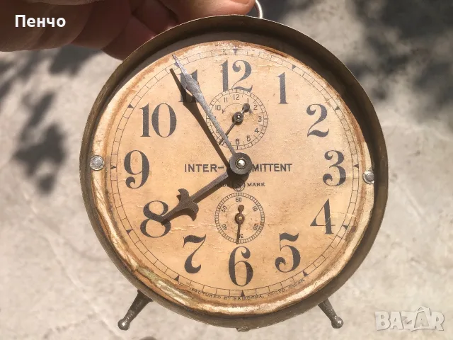 прадядото на "SEIKO" - INTER-MITTENT SEIKOSHA - JAPAN, снимка 6 - Антикварни и старинни предмети - 44176136