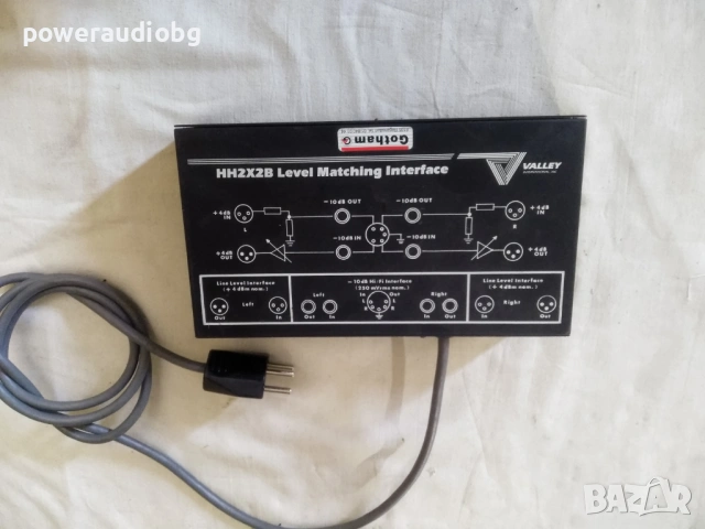 VALLEY HH2X2B LEVEL MATCHING INTERFACE LINE AMPLIFIER STEREO SYSTEM 