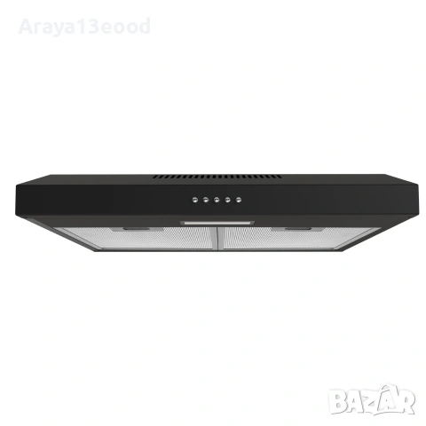Абсорбатор FIREGAS 60 см с LED осветление, черен, снимка 2 - Абсорбатори - 55132093