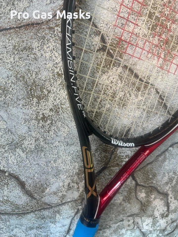 Професионална Тенис Ракета Tennis Racquet Wilson BLX Series Khamsin Five 272 Grams 107 sq inches, снимка 4 - Тенис - 55243005
