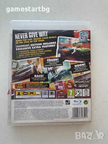   Dirt Showdown Hoonigan Exclusive Edition за Playstation 3(PS3), снимка 2 - Игри за PlayStation - 55079212