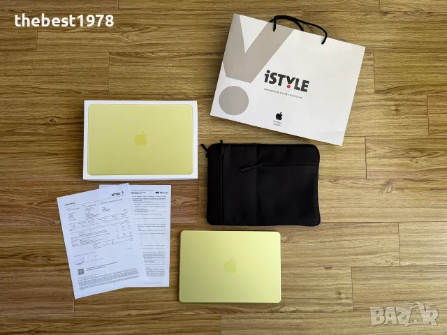 НОВ! MacBook NEO Citrus`512GB SSD/6-Core CPU/5-Core GPU/Гаранция 32 Месеца