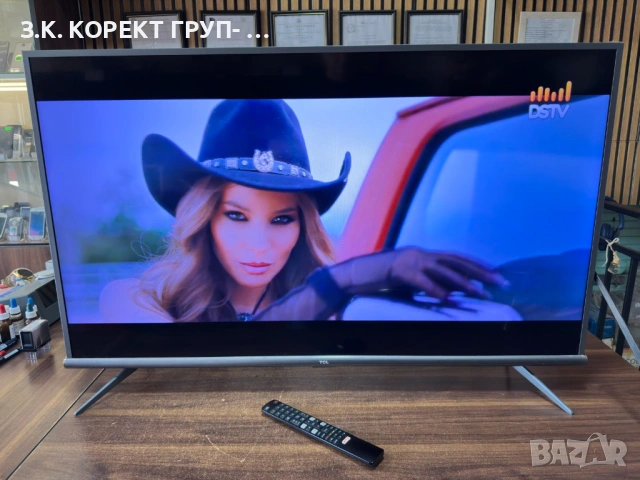 LED Smart Android телевизор TCL 43EP660 / 109 см / 4K Ultra HD, снимка 6 - Телевизори - 54602804