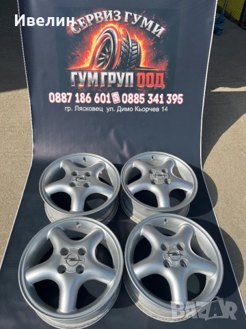 15 цола джанти 4х100  за Опел , снимка 2 - Гуми и джанти - 53973132