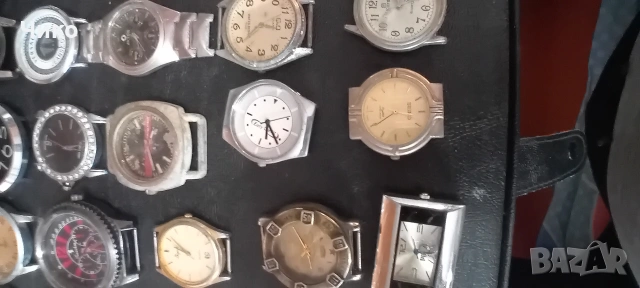 35бр кварцови часовници и части, снимка 13 - Антикварни и старинни предмети - 54261323