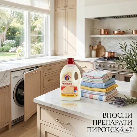 Течен перилен препарат Chanteclair Sapone da Bucato Marsiglia с натурален марсилски сапун