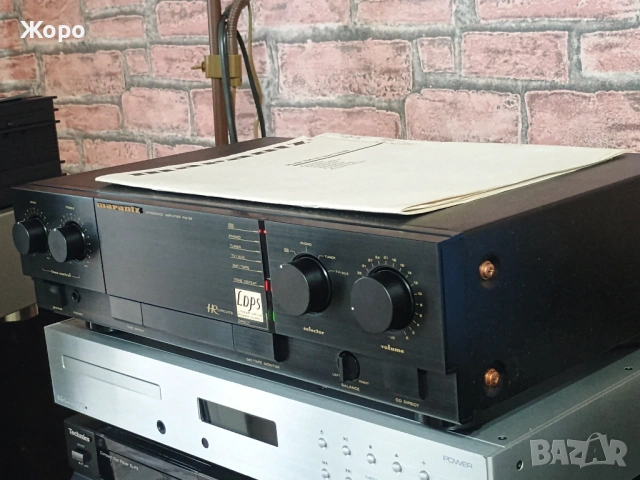 	⏯️Клип. Mаrаntz PM-25 качествен транзисторен клас АБ, снимка 4 - Ресийвъри, усилватели, смесителни пултове - 55186395