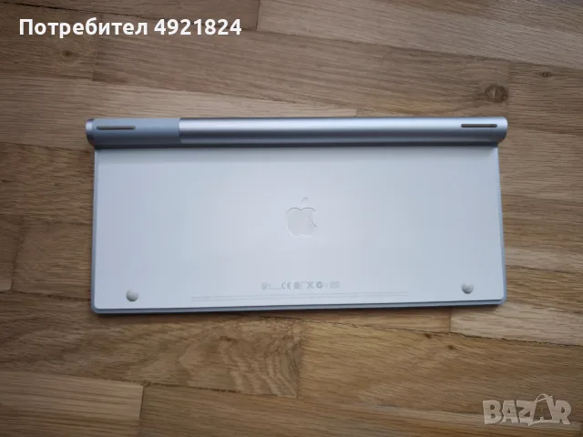 Apple Wireless Keyboard Model A1255 безжична клавиатура Bluetooth Mac Windows, снимка 2 - Клавиатури и мишки - 55692208