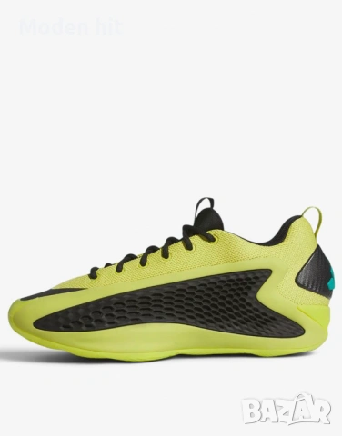 Оригинал! ADIDAS Anthony Edwards 1 Low Basketball Shoes Yellow мъжки маратонки, снимка 2 - Маратонки - 54673943