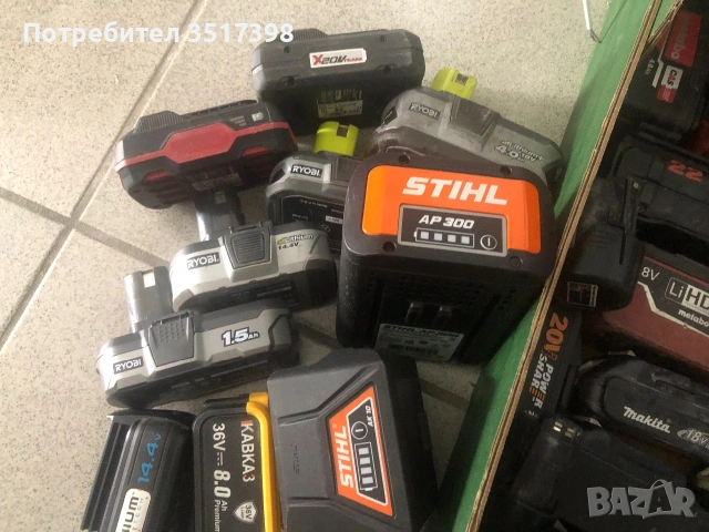 Батерии маkita ,Bosch,wurth ,milwaukee stihl, снимка 13 - Винтоверти - 54363583