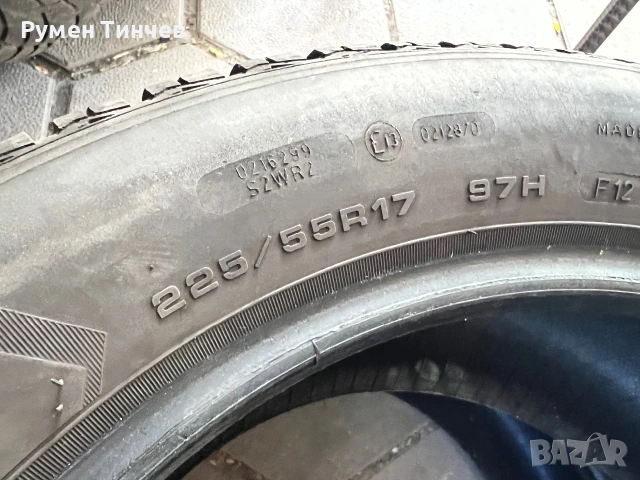 2бр гуми 225-55-17, снимка 4 - Гуми и джанти - 55084289
