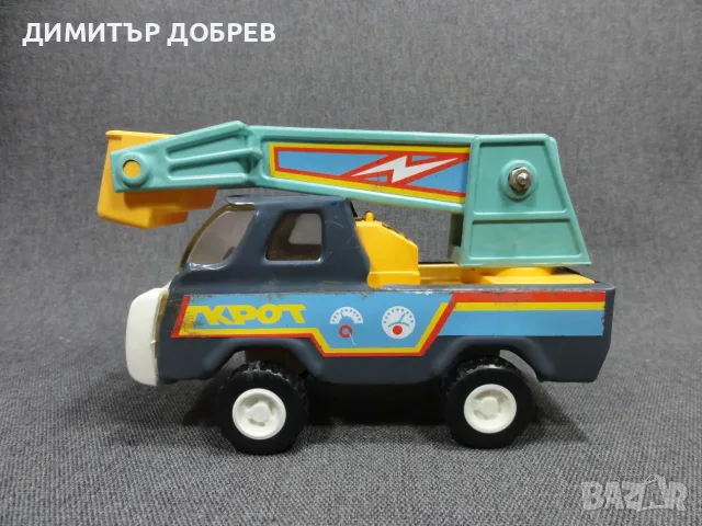 СТАРА РЕТРО СОЦ СССР МЕТАЛНА ИГРАЧКА КАМИОН КРОТ, снимка 2 - Колекции - 55530443