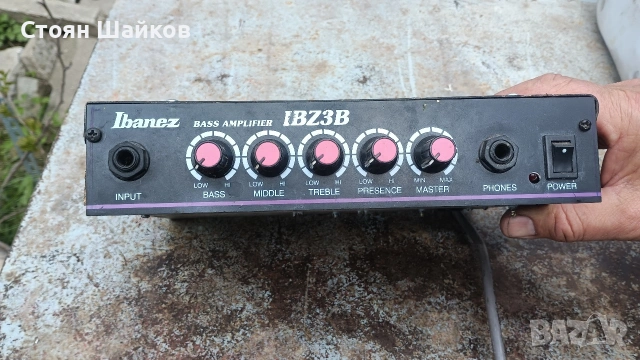 Ibanez ibz3b bass amplifier , снимка 2 - Китари - 54243742