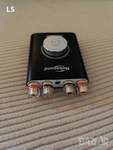 Nobsound NS-20G 2x100W Mini Bluetooth 5.0 Power Amplifier 2.0, снимка 3 - Аудиосистеми - 54987446