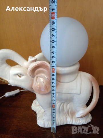 Порцеланова лампа, снимка 10 - Настолни лампи - 53974258