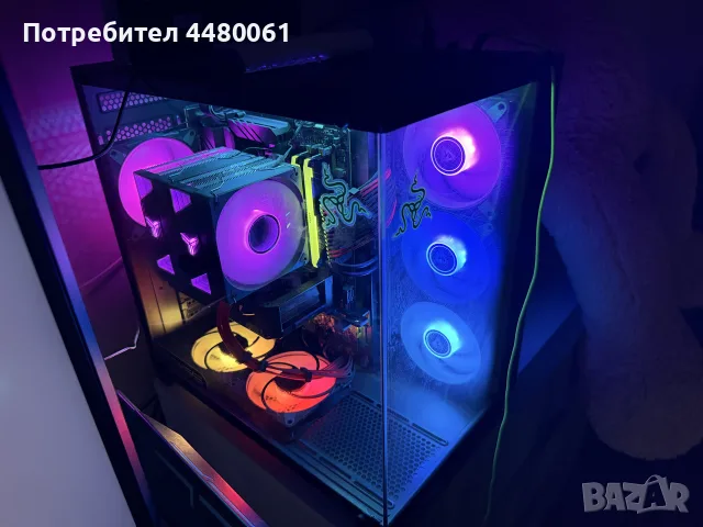 Мощен Геймърски Компютър – RTX 4060 Ti / Ryzen 7 5700X / 32GB RAM / NVMe SSD, снимка 2 - Геймърски - 55424392