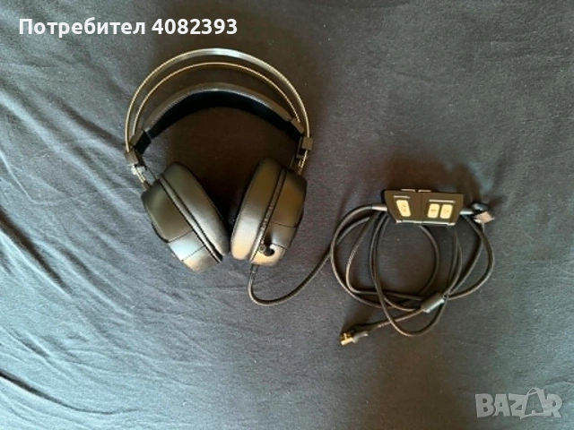 Gamdias HEBE M1 RGB геймърски слушалки – перфектно състояние, снимка 3 - Слушалки и портативни колонки - 55016122