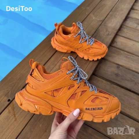 Balenciaga Track – Orange , снимка 4 - Маратонки - 54305894