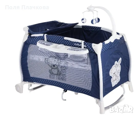 Сгъваема кошара Lorelli I Lounge Rocker - 2 нива, снимка 2 - Кошарки - 55588554