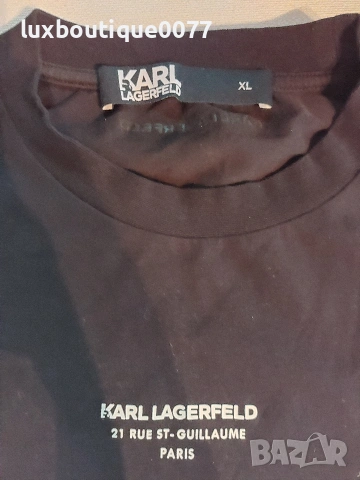 Мъжка тениска Karl Lagerfeld XL, снимка 4 - Тениски - 54879313