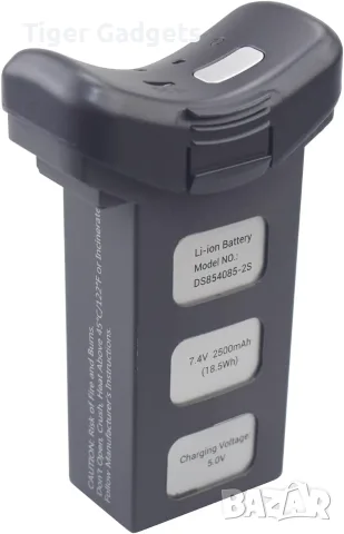 Батерия SRJC DS854085-2S 7.4V 2500mAh Li-Po за дрон HS100, S70W и HS100G