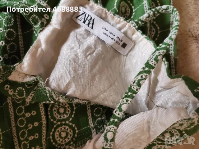 Рокля Zara, M размер, снимка 5 - Рокли - 55606839