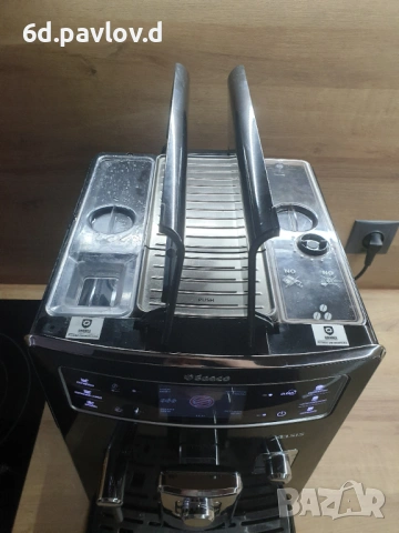 Saeco Xelsis black - внос , с БГ меню , с консумативи, снимка 4 - Кафемашини - 54073922