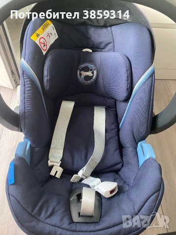 Бебешко столче за кола Cybex Aton 5 , снимка 3 - Столчета за кола и колело - 54890943