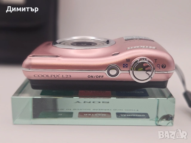 Nikon Coolpux L23 pink 10mp 5x zoom digital photo camera дигитален фотоапарат камера, снимка 6 - Фотоапарати - 54734916