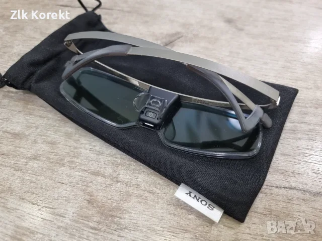 3D очила Sony TDG-BR750 с титаниева рамка, снимка 5 - Стойки, 3D очила, аксесоари - 55466093