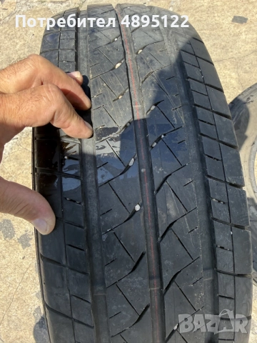 4броя bridgestone duravis 225/65R16, снимка 4 - Гуми и джанти - 55392546