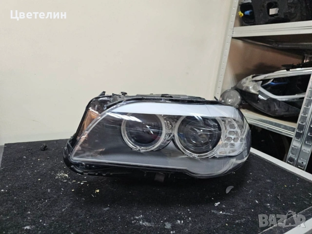 Ляв фар за BMW 5 F10 F11 lqv far бмв 5 ф10 ф11, снимка 5 - Части - 54429782