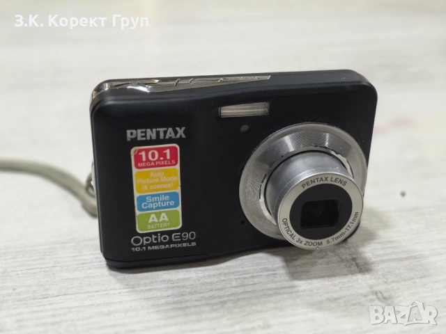 Фотоапарат Pentax Optio E90