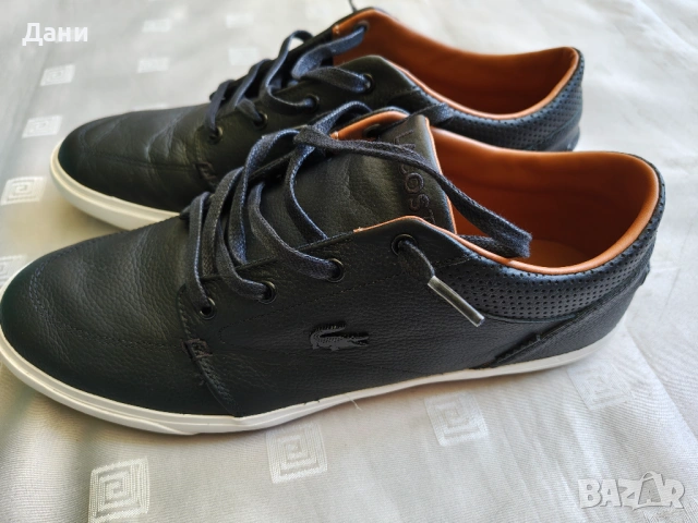 Оригинални мъжки кецове Lacoste Bayliss Vulc PRM – Размер 44.5, снимка 9 - Спортно елегантни обувки - 54554552
